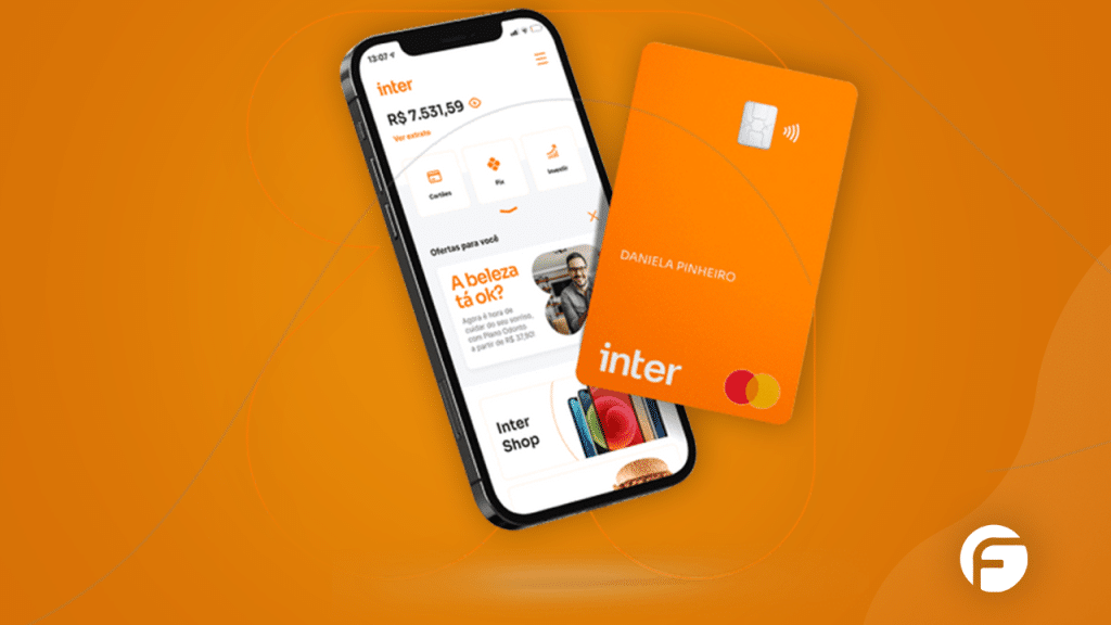 aplicativo e cartão conta internacional inter