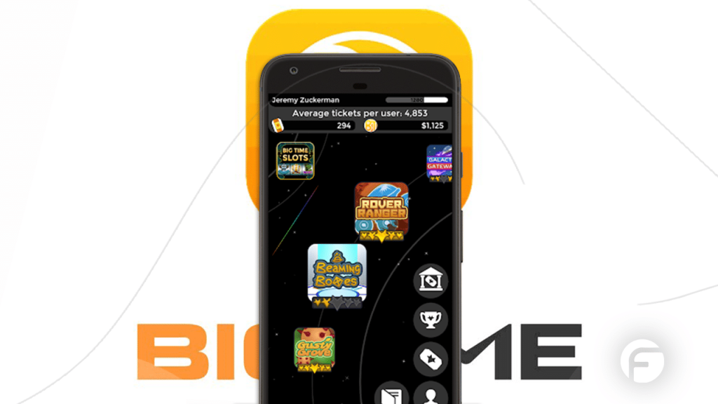celular com app big time ganhei dinheiro aberto