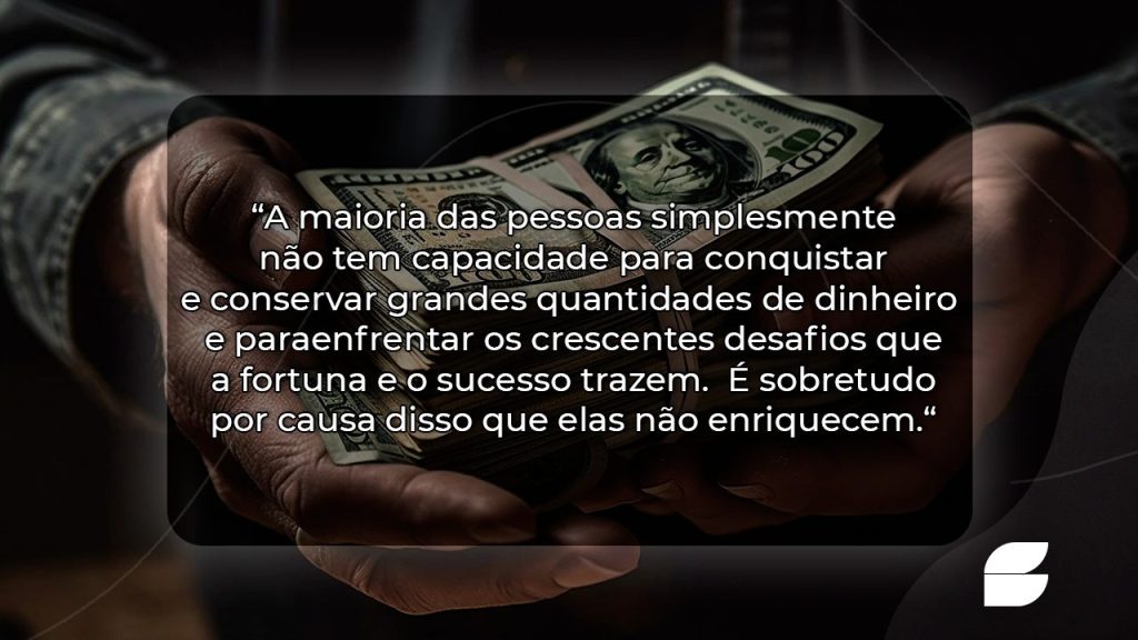 frase do livro os segredos da mente milionária